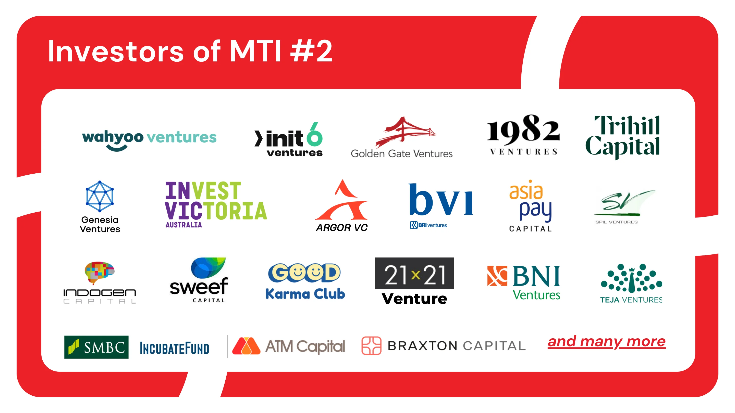 MTI investors