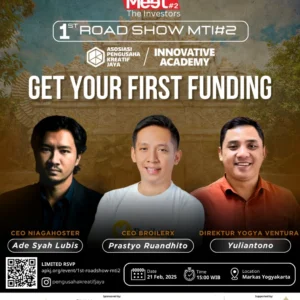 Get Your First Funding [1st Roadshow MTI2]