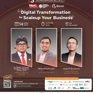 Digital Transformation to Scale Up Your Business [3rd ROAD SHOW MTI#2]